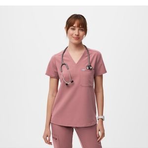 Figs Scrub Set Mauve